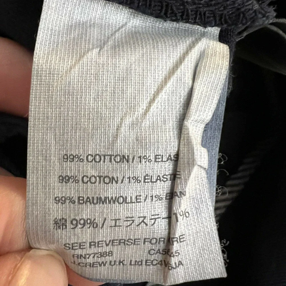 J Crew Navy Blue Chino Womens Size 00‎ Petite